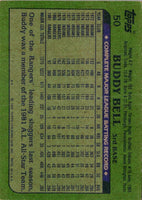 1982 Topps Buddy Bell #50