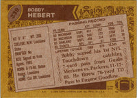 1986 Topps Bobby Hebert #339 Rookie NM+