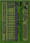 1982 Topps Luis Leal