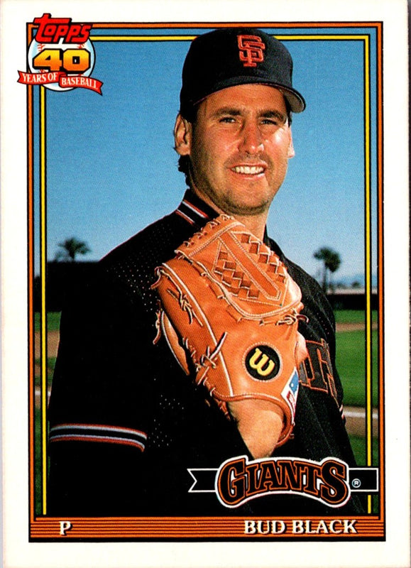 1991 Topps Traded Bud Black #11T