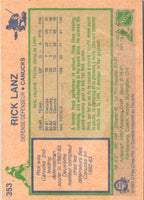 1983 O-Pee-Chee Rick Lanz #353