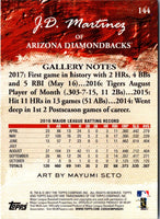 2017 Topps Gallery J.D. Martinez #144