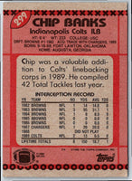 1990 Topps Chip Banks #299