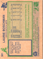 1983 O-Pee-Chee Laurie Boschman #381