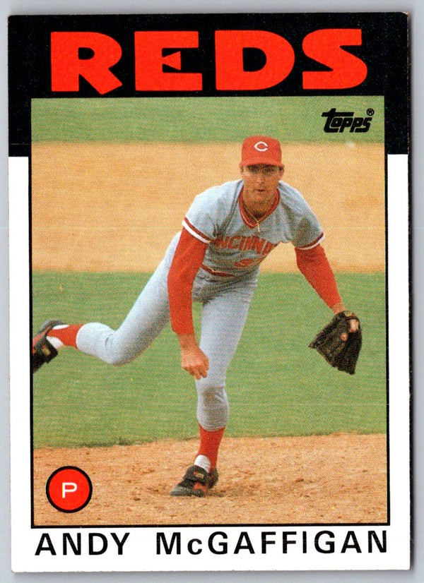 1986 Topps Andy McGaffigan #133