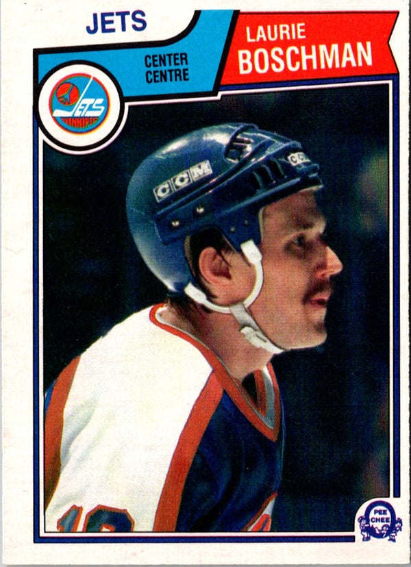 1983 O-Pee-Chee Laurie Boschman #381