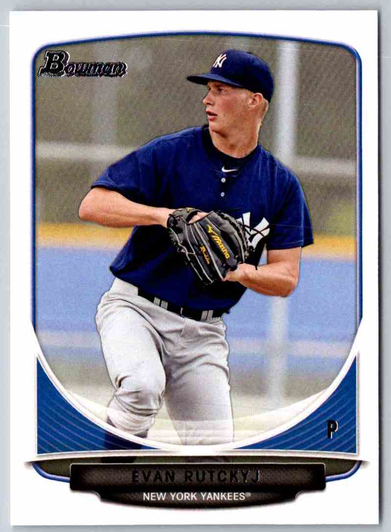 2013 Bowman Evan Rutckyj