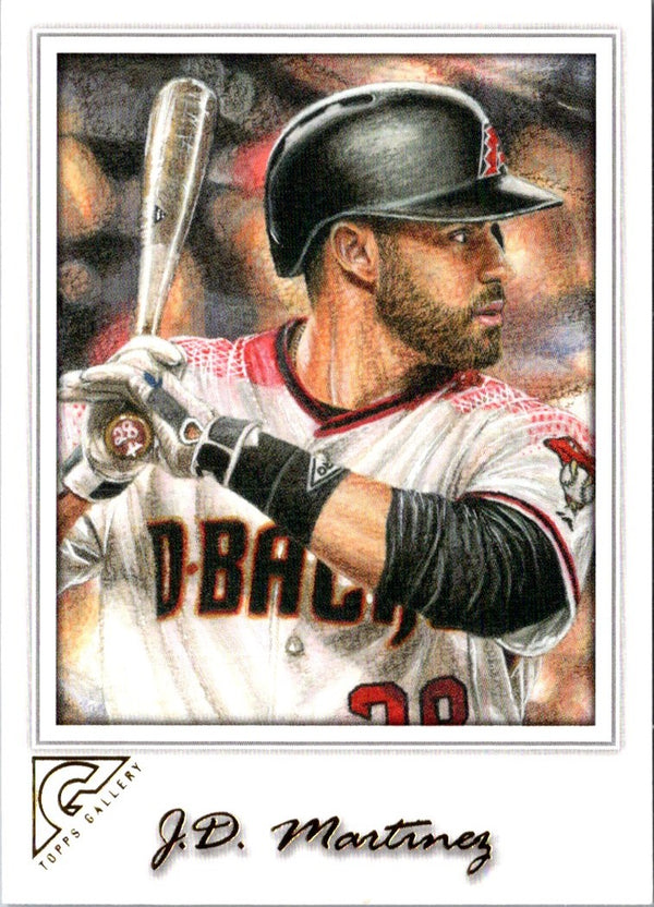 2017 Topps Gallery J.D. Martinez #144