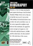 2010 Upper Deck Season Biography Brandon Phillips