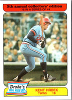 1985 Drake's Big Hitters Kent Hrbek #16