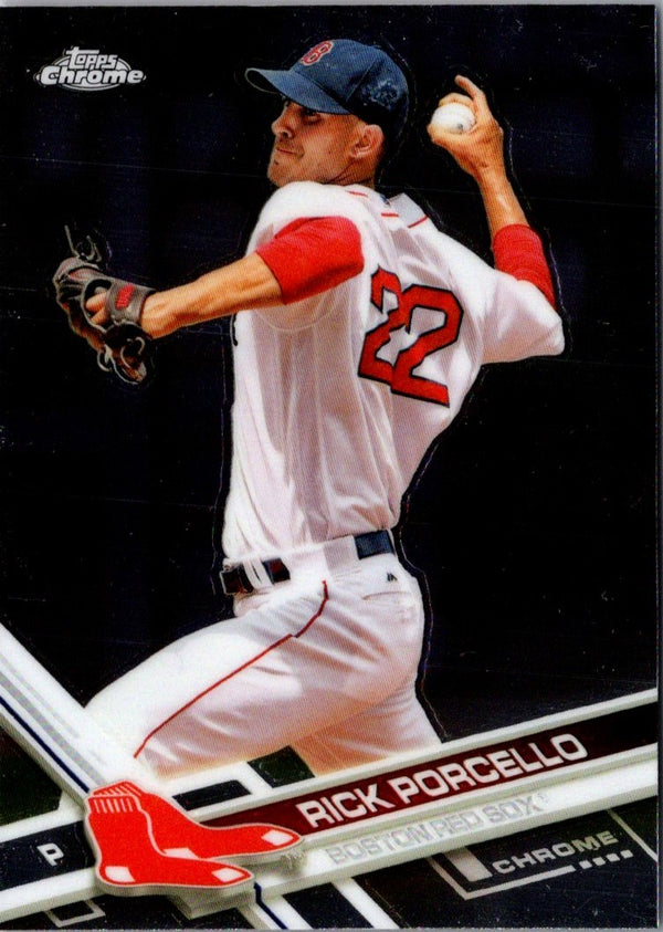 2017 Topps Chrome Rick Porcello #84