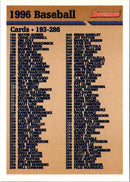 1996 Bowman Garrett Stephenson