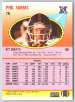 1990 Fleer Phil Simms #76