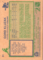 1983 O-Pee-Chee Gord Kluzak #51 Rookie