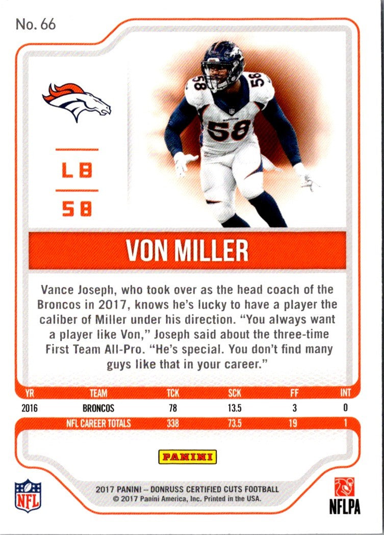 2018 Panini Unparalleled Von Miller