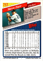 1993 Topps Gold Steve Farr #717