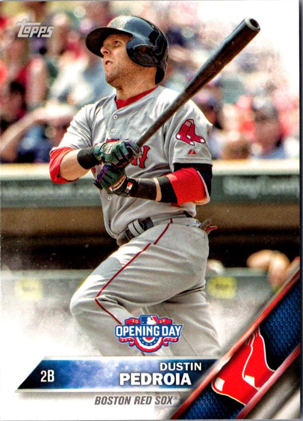 2016 Topps Opening Day Dustin Pedroia #OD-139