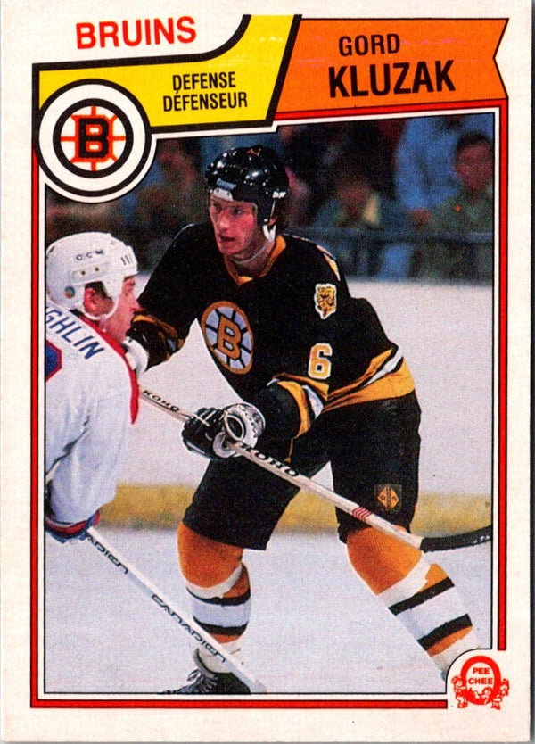 1983 O-Pee-Chee Gord Kluzak #51 Rookie