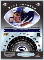 1997 Pinnacle Certified NFL Brad Johnson #116