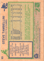 1983 O-Pee-Chee Steve Tambellini #93
