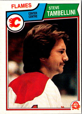 1983 O-Pee-Chee Steve Tambellini #93