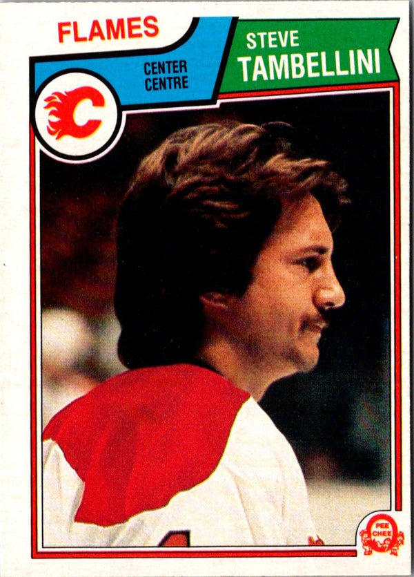 1983 O-Pee-Chee Steve Tambellini #93