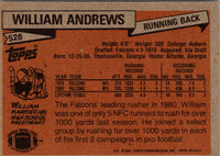 1981 Topps William Andrews #528 NM-MT