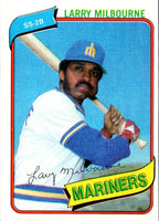 1980 Topps Larry Milbourne #422