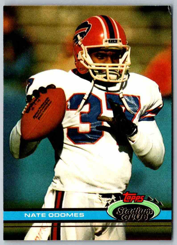 1991 Topps Stadium Club Football Nate Odomes #134