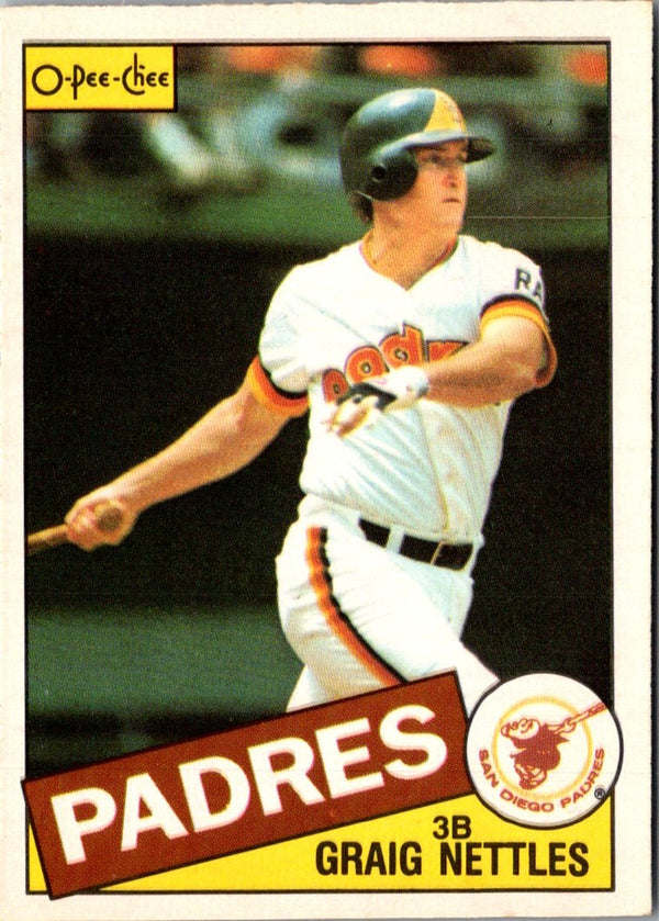 1985 O-Pee-Chee Graig Nettles #35