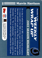 2003 Topps Marvin Harrison #305