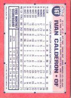 1991 Topps Traded Ivan Calderon #16T