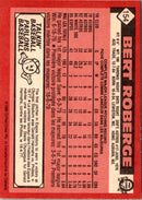 1986 O-Pee-Chee Bert Roberge