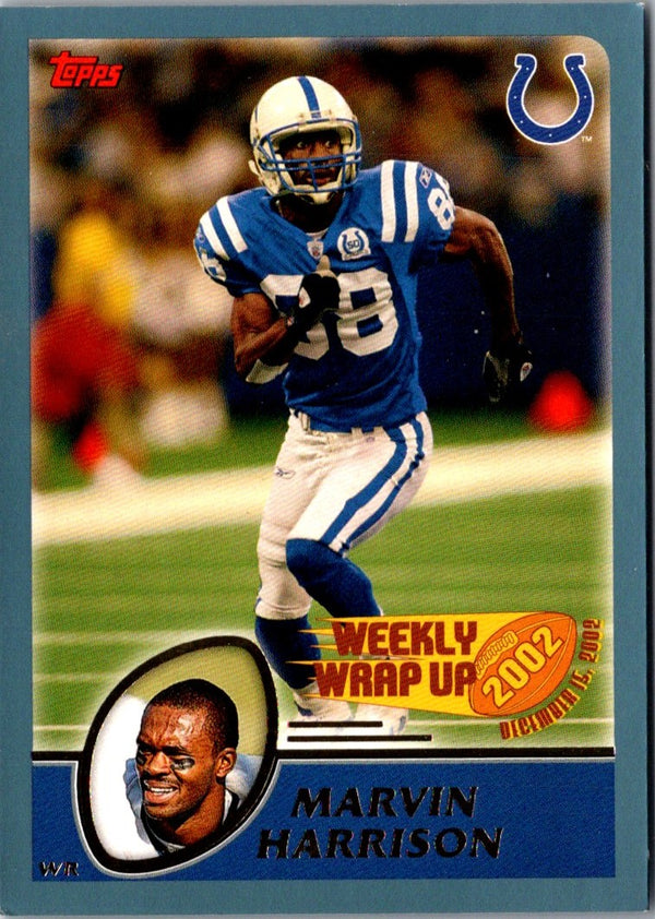 2003 Topps Marvin Harrison #305