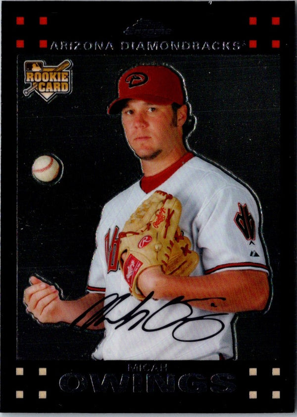 2007 Topps Chrome Micah Owings #283