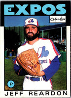 1986 O-Pee-Chee Jeff Reardon #35