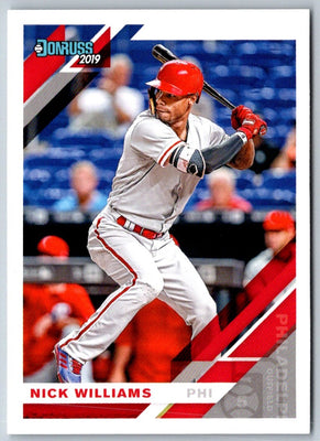 2019 Donruss Holo Red Nick Williams #109