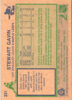 1983 O-Pee-Chee Stewart Gavin #331 Rookie