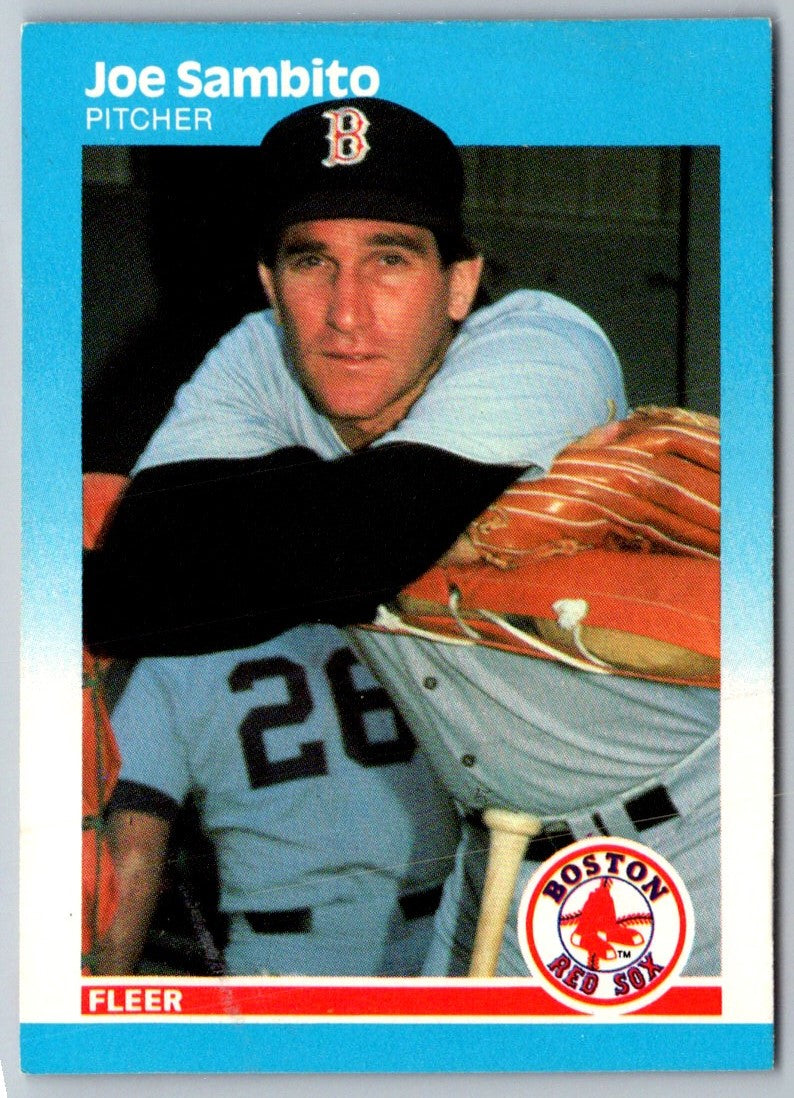 1987 Fleer Joe Sambito