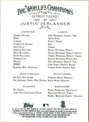 2010 Topps Allen & Ginter Justin Verlander