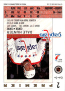 1992 O-Pee-Chee Premier Star Performers Dale Hunter