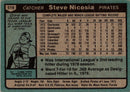 1980 Topps Steve Nicosia