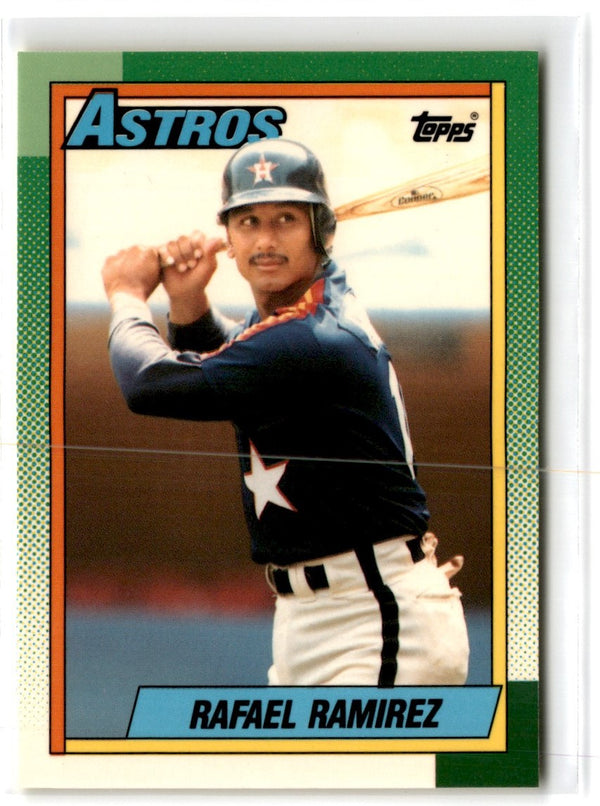 1990 Topps Tiffany Rafael Ramirez #558