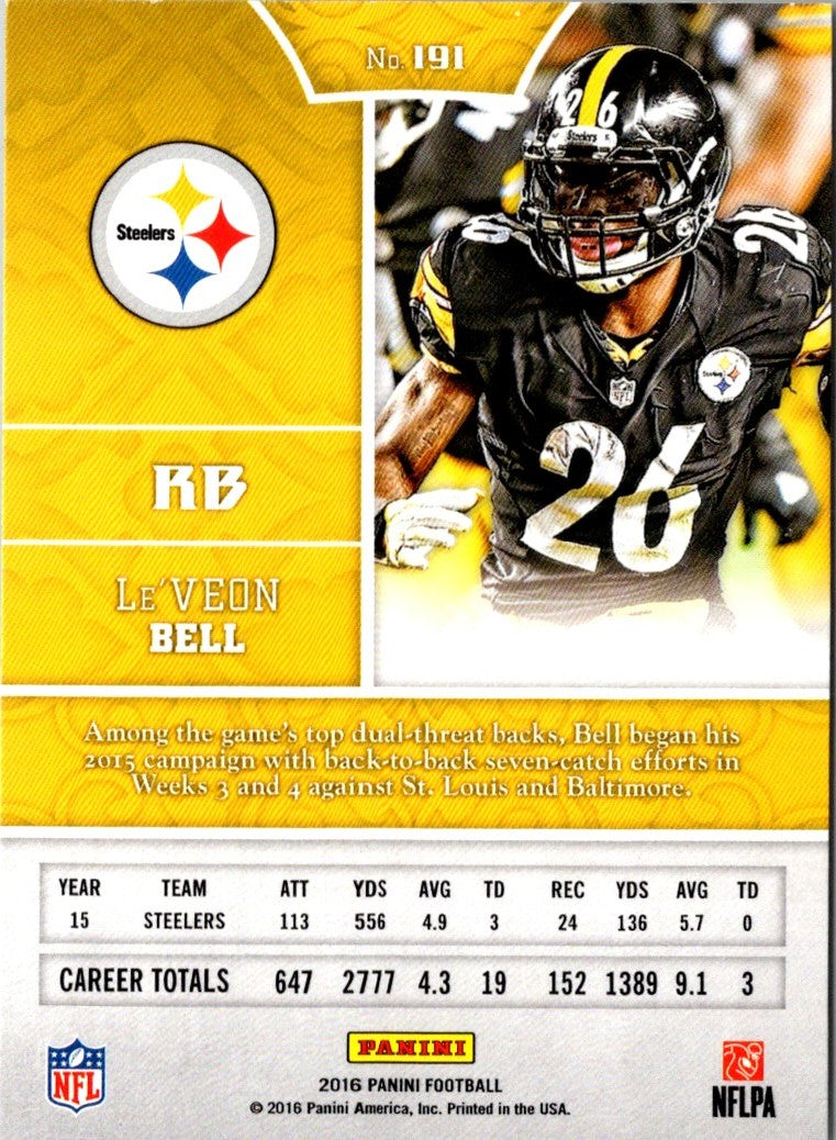 2016 Panini Le'Veon Bell