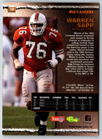 1995 Pro Line Warren Sapp #105 Rookie
