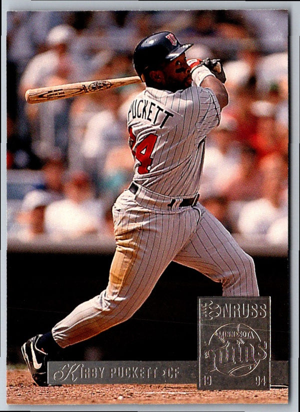 1994 Donruss Kirby Puckett #343