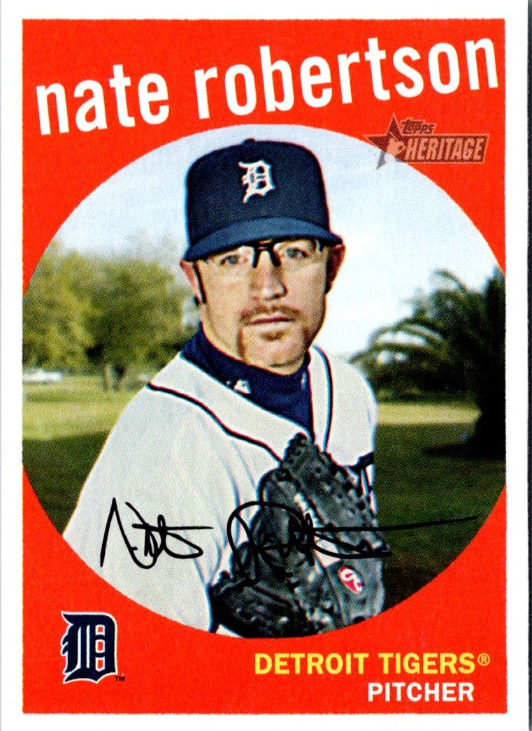 2008 Topps Heritage Nate Robertson