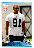 2009 Topps Everette Brown #369 Rookie