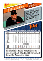 1993 Topps Bill Gullickson #325