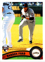2011 Topps Darren Ford #292 Rookie